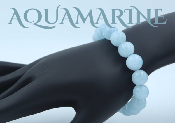 Aquamarine GC Bracelet - Image 2