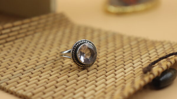 Clear Quartz GC Designer Ring - Image 3