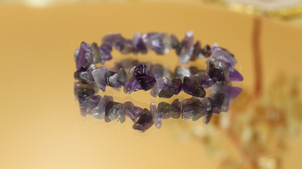 Amethyst GC Chip bracelet