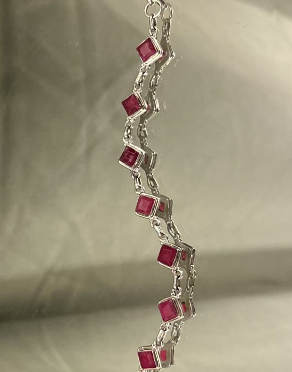 GC Ruby Silver Bracelet