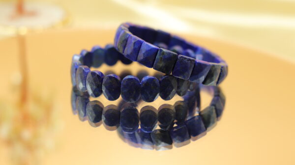Lapis Lazuli GC Flat Bracelet
