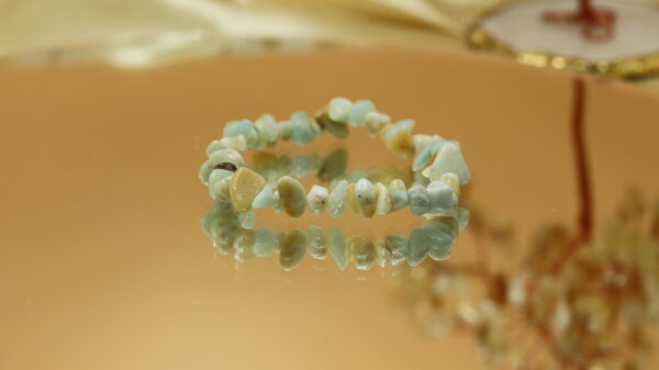 Amazonite GC Chip Bracelet