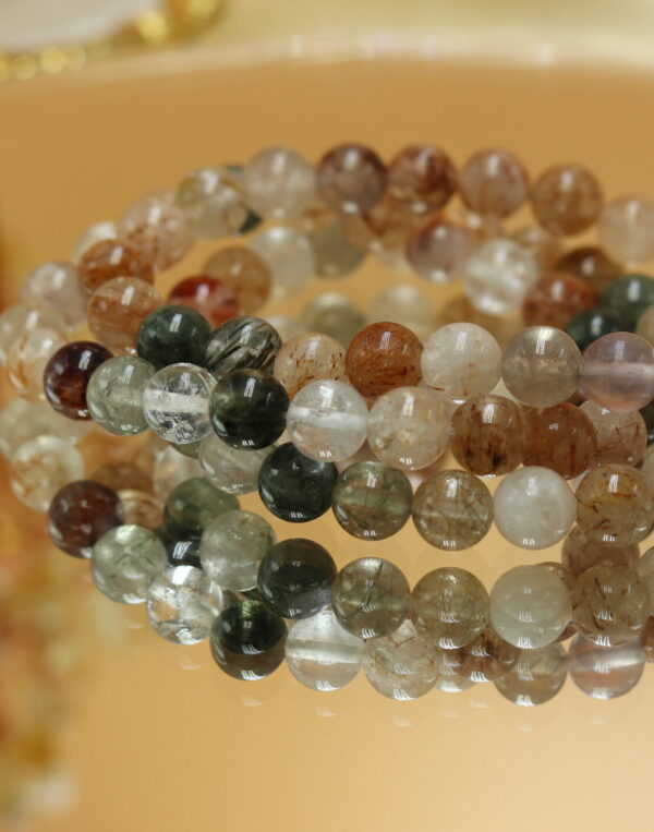 GC Natural Multi Rutile Bracelet