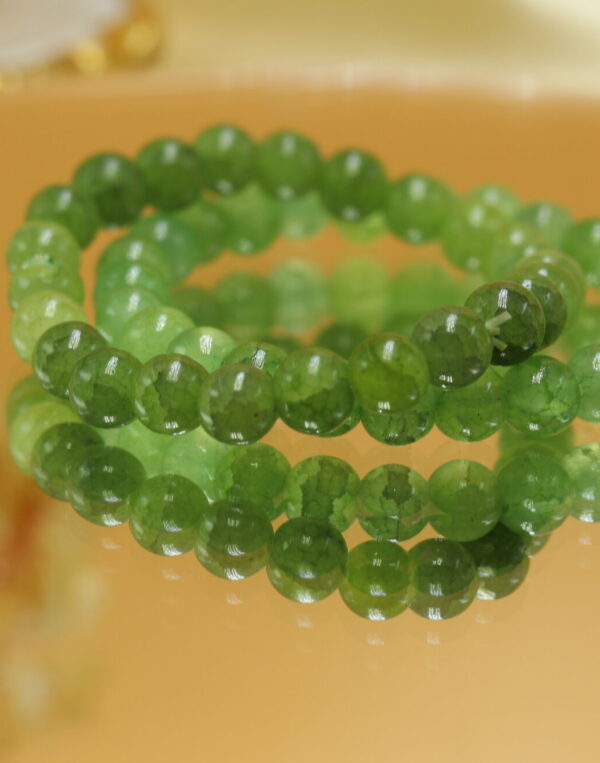 GC Peridot Round Bracelet